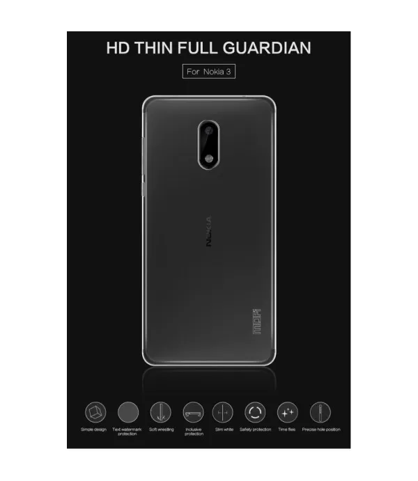 Silikonska zaštitna maska Nokia 3