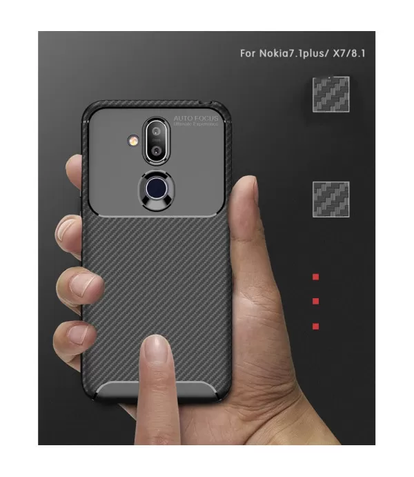 Silikonska zaštitna maska Nokia 8.1