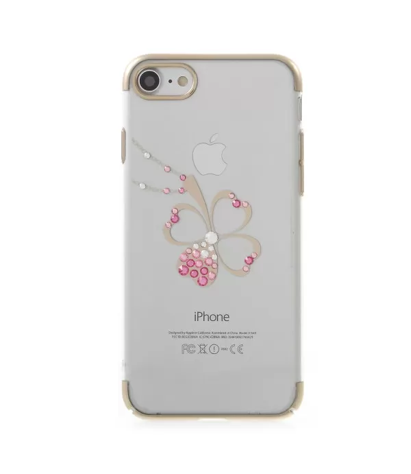 Plastična maska s kristalima Kavaro iPhone 