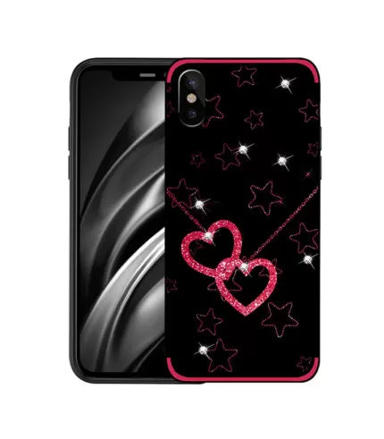 Silikonska maska s kristalima NXE za iPhone X