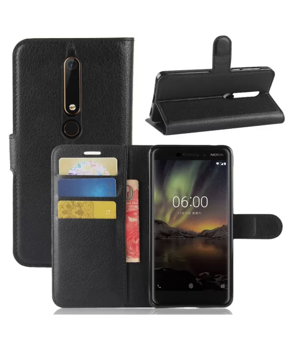 Kožna torbica futrola Nokia 6.1