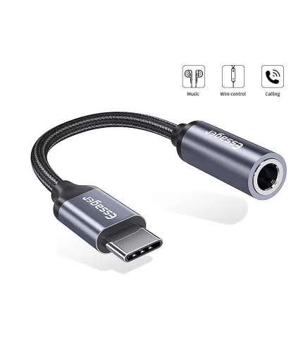 ESSAGER audio adapter Type-C na  3.5mm
