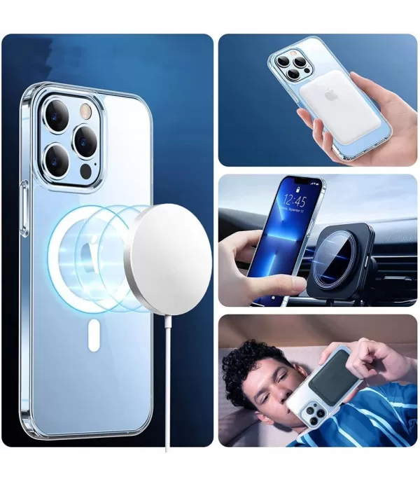 TECH-PROTECT prozirna Magsafe maskica za Apple iPhone 14