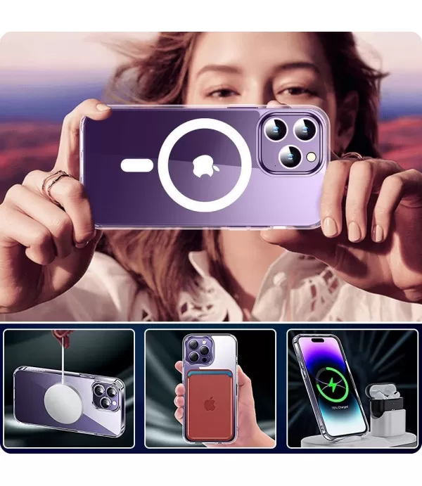 TECH-PROTECT prozirna Magsafe maskica za Samsung Galaxy A55 5G