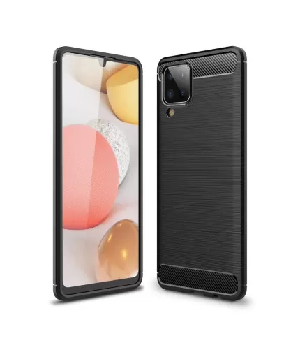 Carbon Brush silikonska zaštitna maska Samsung Galaxy A12