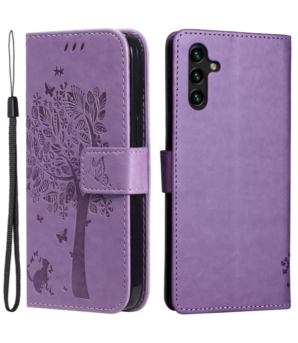 Cvijeće dizajn preklopna torbica futrola Samsung Galaxy A34 5G