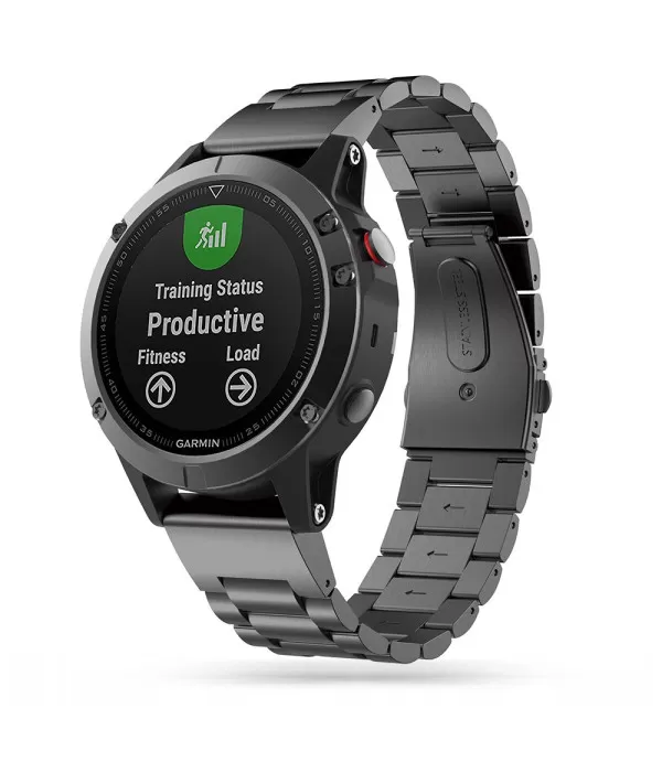 Metalni titan zamjenski remen za sat za Garmin Fenix ​​7X / 6X / Fenix ​​5X / Fenix ​​3