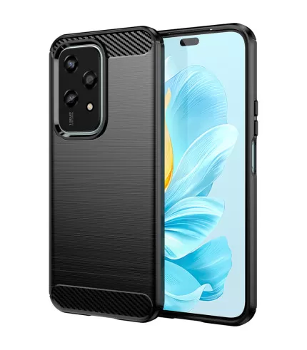 Carbon Brush silikonska TPU zaštitna maskica ​​za telefon Honor 200 Lite