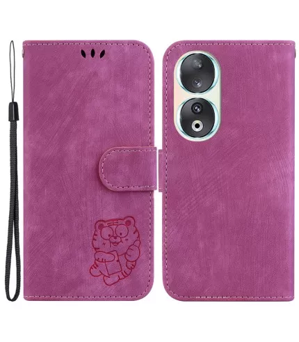 Tigrić dizajn novčanik preklopna torbica futrola za Honor 90