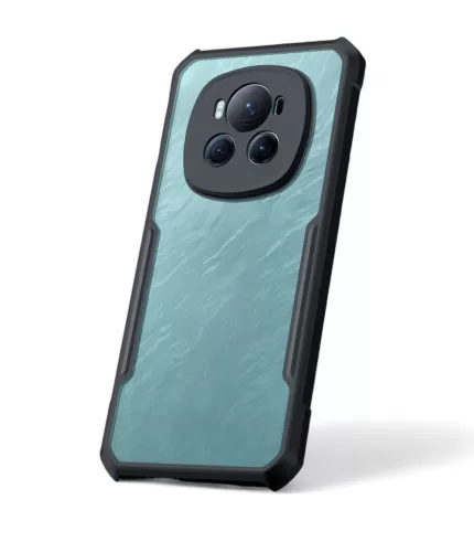 XUNDD prozirna silikonska maskica s crnim rubom za Honor Magic6 Pro