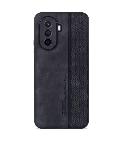 Silikonska maskica za Huawei nova Y70 4G obložena PU kožom s uzorkom