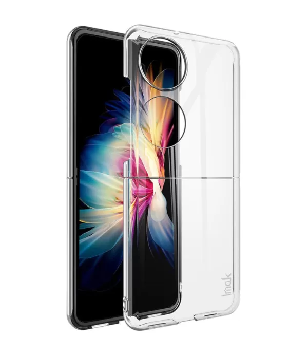 IMAK Crystal II serija plastična prozirna maskica za Huawei P50 Pocket