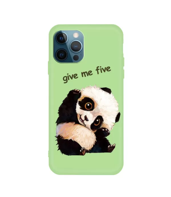 Cute Panda silikonska zaštitna maskica Apple iPhone 13 Pro