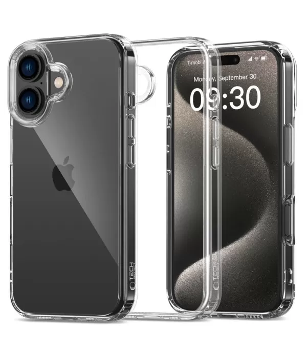TECH-PROTECT prozirna Flexair Pro maskica za iPhone 16