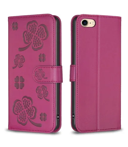 iPhone 6, 7, 8, SE Djetelina dizajn novčanik preklopna torbica futrola