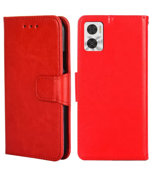 Crazy Horse preklopna torbica futrola Motorola Moto E22 4G