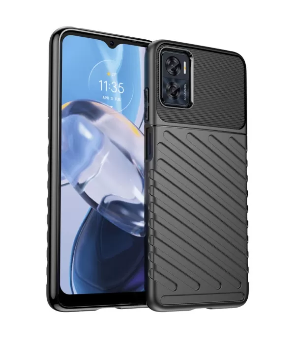 Carbon brush silikonska zaštitna maska Moto E22