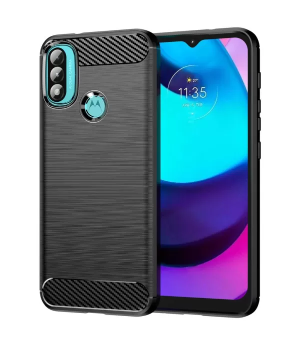 Carbon Brush silikonska zaštitna maskica Moto E40/E20