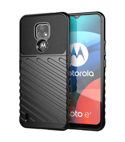 Carbon brush silikonska zaštitna maska Moto E7