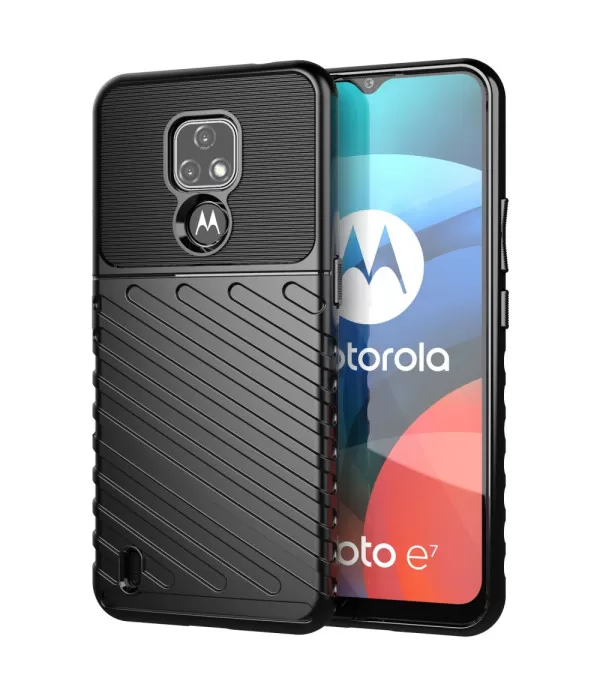 Carbon brush silikonska zaštitna maska Moto E7