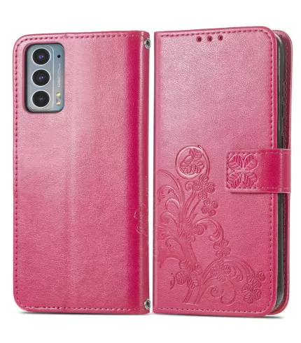 Cvijeće dizajn preklopna torbica futrola Motorola Moto Edge 20