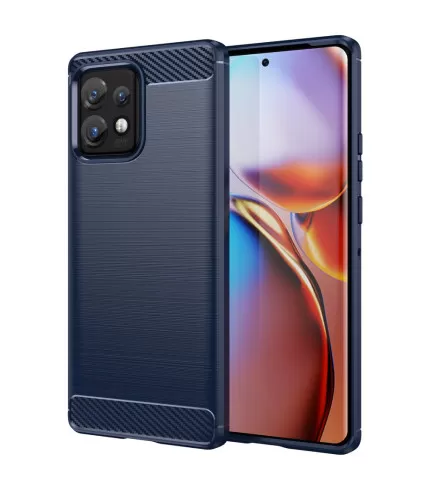 Carbon Brush silikonska zaštitna maskica Moto Edge 40 Pro 5G