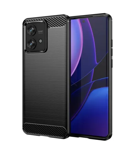 Carbon Brush silikonska zaštitna maskica Motorola Edge 40 Neo 5G