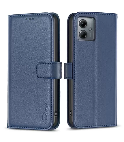 Crazy Horse preklopna torbica futrola Motorola Moto G14 4G