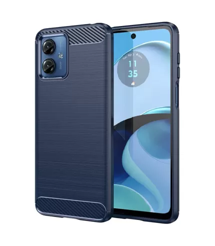Carbon Brush silikonska zaštitna maskica Motorola Moto G14 4G