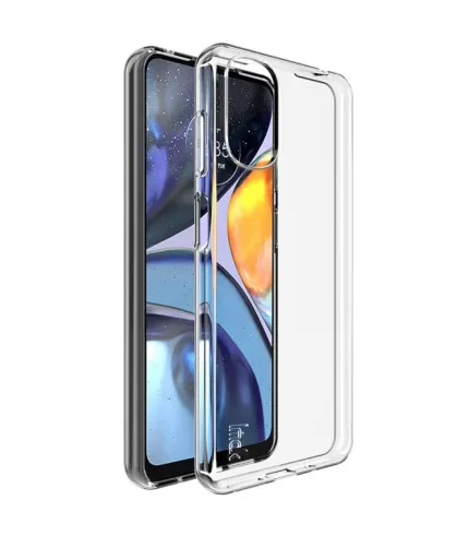 IMAK prozirna silikonska zaštitna maskica Moto G22, E32