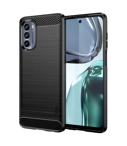 Carbon Brush silikonska zaštitna maskica Moto G62