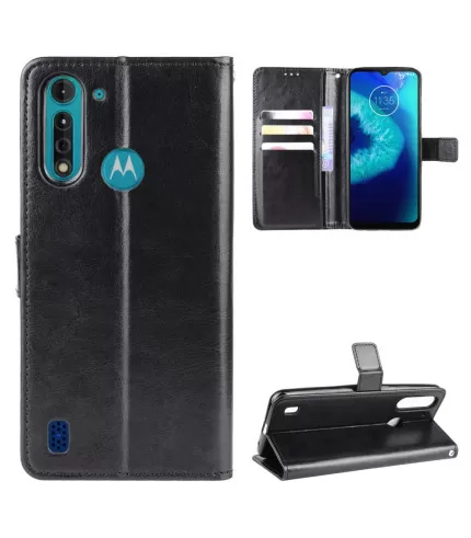 Crazy Horse preklopna torbica futrola Motorola Moto G8 Power Lite