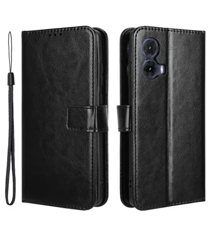 Crazy Horse preklopna torbica futrola Motorola Moto G85 5G