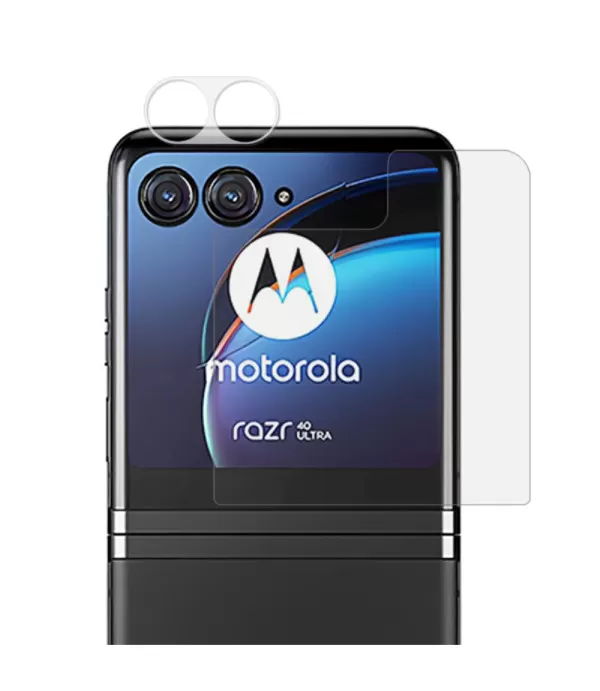 Zaštitno kaljeno staklo ekrana i kamere Motorola Razr 40 Ultra 5G