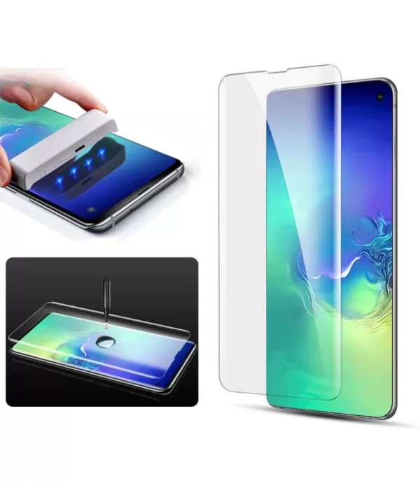  Zaštitno staklo sa UV gelom i lampom za Samsung Galaxy S10