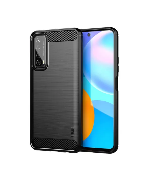 Carbon Brush silikonska zaštitna maskica Huawei P Smart 2021