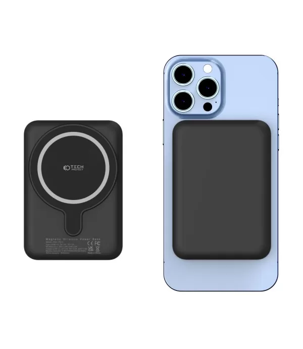 TECH-PROTECT LifeMag Magsafe magnetni powerbank, 15W, 5000mAh