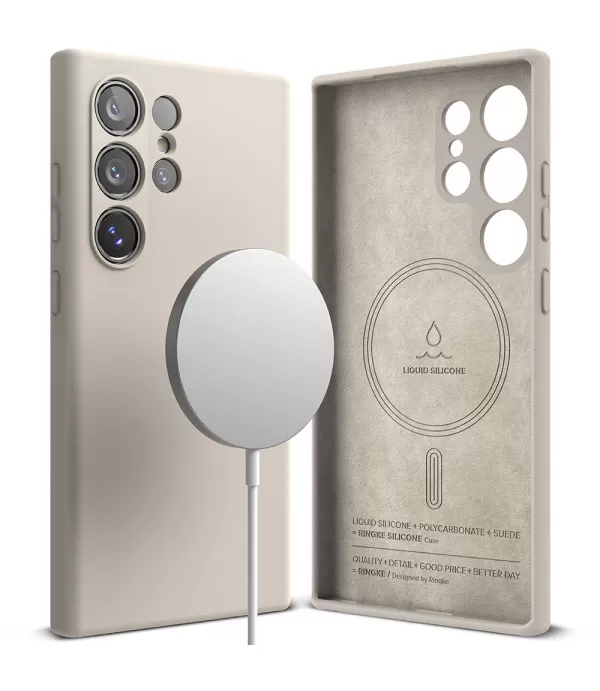 Ringke Liquid MagSafe silikonska zaštitna maska Samsung S24 Ultra 5G