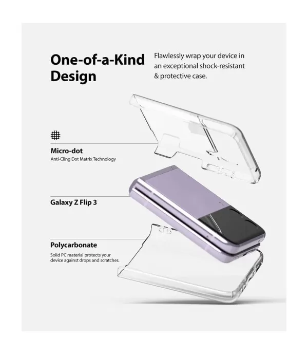 RINGKE Slim serija prozirna maskica Samsung Galaxy Flip3 5G