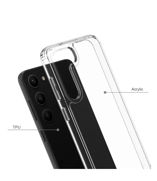 Armor prozirna silikonska zaštitna maska Samsung Galaxy S23 Plus 5G