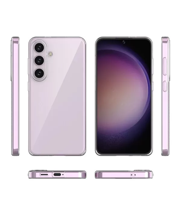 Prozirna silikonska maska Samsung Galaxy S24 5G
