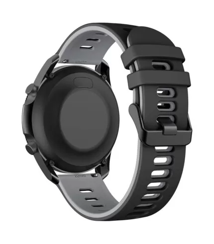 Silikonski remen Dual Color Sport za Samsung Galaxy Watch3 45 mm / Huawei Watch GT2/GT3 22mm