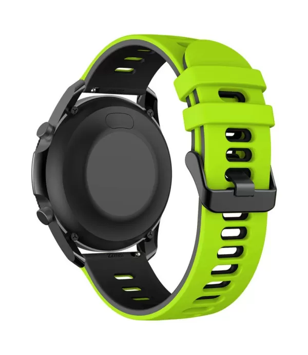 Silikonski remen Dual Color Sport za Samsung Galaxy Watch3 45 mm / Huawei Watch GT2/GT3 22mm