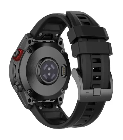 Silikonski remen s brzom kopčom sat Garmin Fenix 7, Fenix 6, Fenix 5 22mm