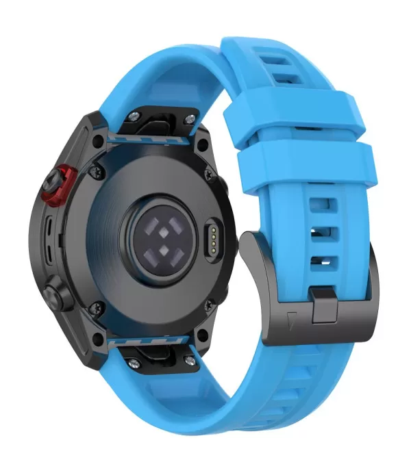 Silikonski remen s brzom kopčom sat Garmin Fenix 7, Fenix 6, Fenix 5 22mm