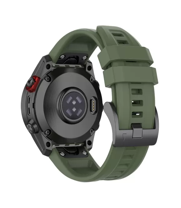 Silikonski remen s brzom kopčom sat Garmin Fenix 7s, Fenix 6s, Fenix 5s 20mm