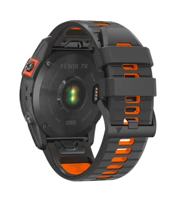 Dual Color silikonski remen s brzom kopčom sat Garmin Fenix 8 51mm