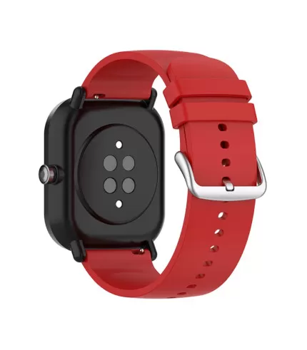 Mekani glatki silikonski remen za sat 20mm za Galaxy Watch, Garmin Forerunner 645 itd.