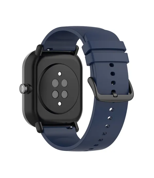 Mekani glatki silikonski remen za sat 20mm za Galaxy Watch, Garmin Forerunner 645 itd.