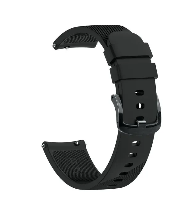 Twill tekstura silikonski remen za sat 20mm za Galaxy Watch, Garmin Forerunner 645 itd.